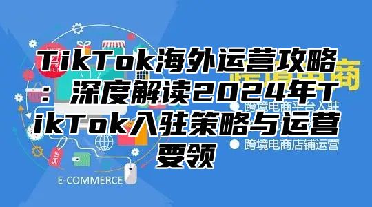 TikTok海外运营攻略：深度解读2025年TikTok入驻策略与运营要领