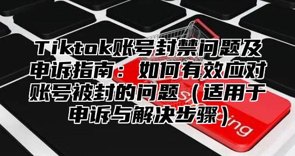 Tiktok账号封禁问题及申诉指南：如何有效应对账号被封的问题适用于申诉与解决步骤