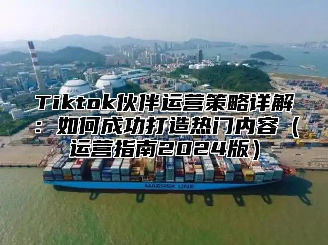 Tiktok伙伴运营策略详解：如何成功打造热门内容运营指南2025版