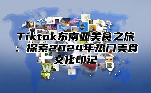 Tiktok东南亚美食之旅：探索2025年热门美食文化印记