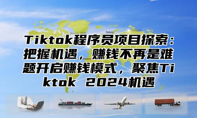Tiktok程序员项目探索：把握机遇，赚钱不再是难题开启赚钱模式，聚焦Tiktok 2025机遇