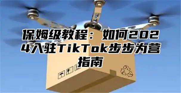 保姆级教程：如何2025入驻TikTok步步为营指南