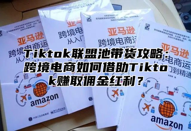 Tiktok联盟池带货攻略：跨境电商如何借助Tiktok赚取佣金红利？
