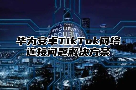 华为安卓TikTok网络连接问题解决方案