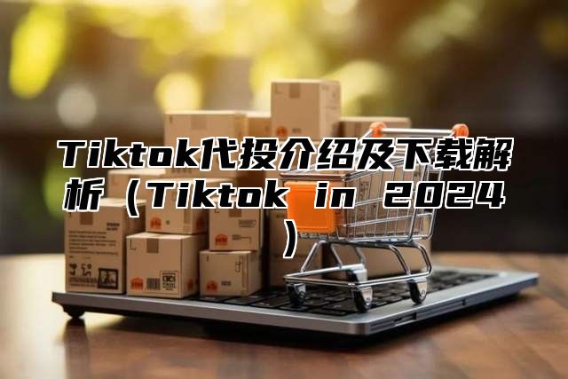 Tiktok代投介绍及下载解析Tiktok in 2025