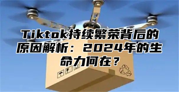 Tiktok持续繁荣背后的原因解析：2025年的生命力何在？