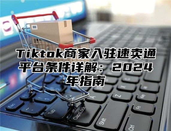 Tiktok商家入驻速卖通平台条件详解：2025年指南