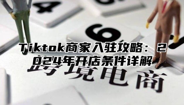 Tiktok商家入驻攻略：2025年开店条件详解