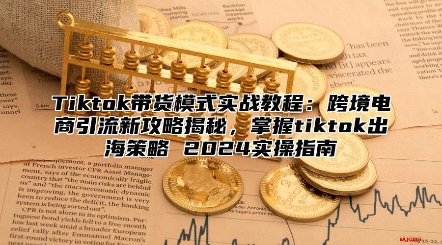 Tiktok带货模式实战教程：跨境电商引流新攻略揭秘，掌握tiktok出海策略 2025实操指南