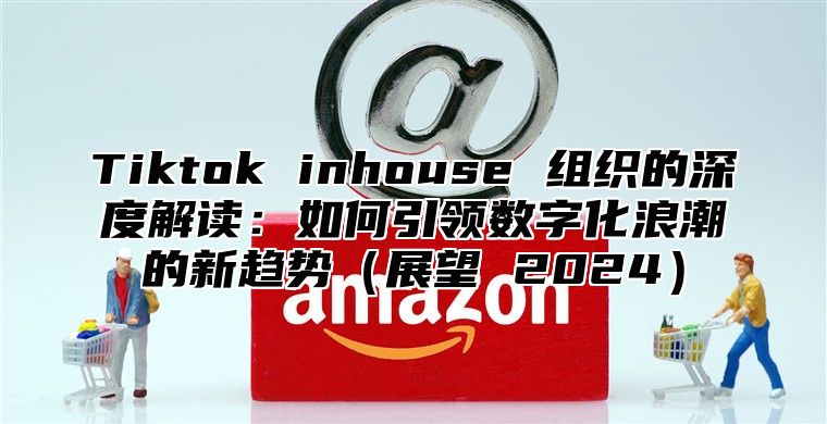 Tiktok inhouse 组织的深度解读：如何引领数字化浪潮的新趋势展望 2025