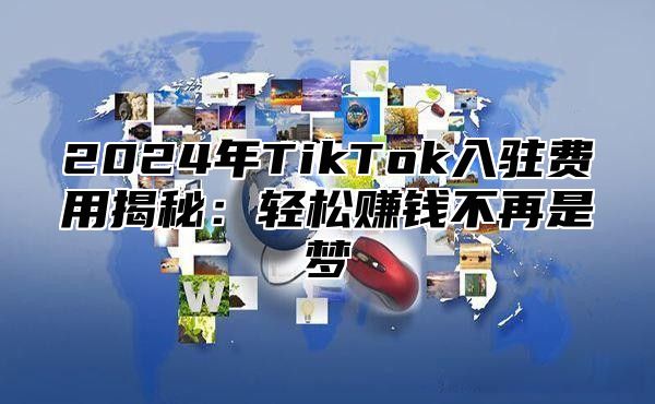 2025年TikTok入驻费用揭秘：轻松赚钱不再是梦