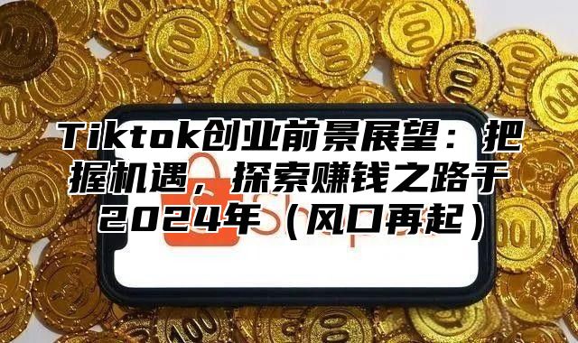Tiktok创业前景展望：把握机遇，探索赚钱之路于2025年风口再起