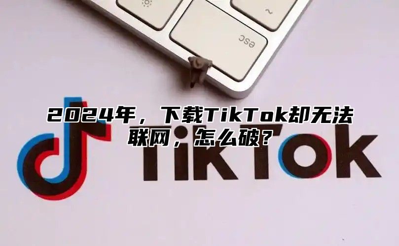 2025年，下载TikTok却无法联网，怎么破？
