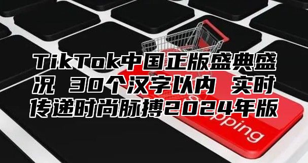 TikTok中国正版盛典盛况 30个汉字以内 实时传递时尚脉搏2025年版