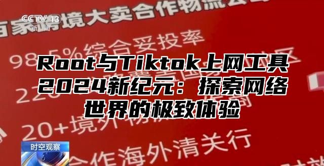 Root与Tiktok上网工具2025新纪元：探索网络世界的极致体验