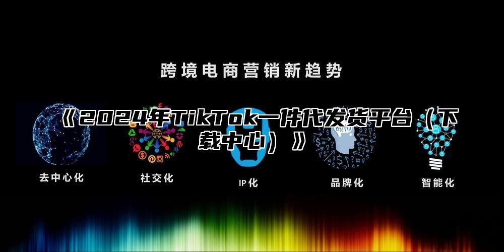 2025年TikTok一件代发货平台下载中心