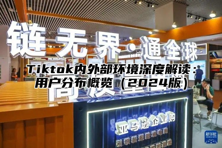 Tiktok内外部环境深度解读：用户分布概览2025版