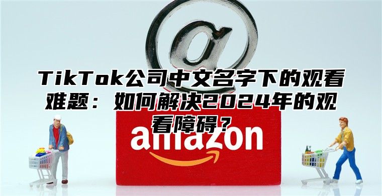 TikTok公司中文名字下的观看难题：如何解决2025年的观看障碍？