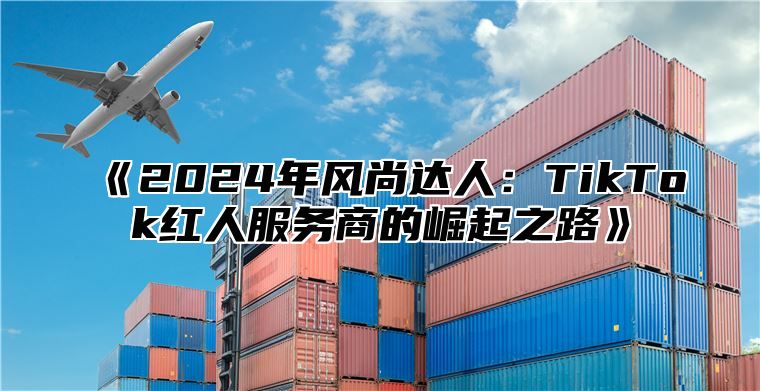 2025年风尚达人：TikTok红人服务商的崛起之路