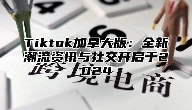 Tiktok加拿大版：全新潮流资讯与社交开启于2025