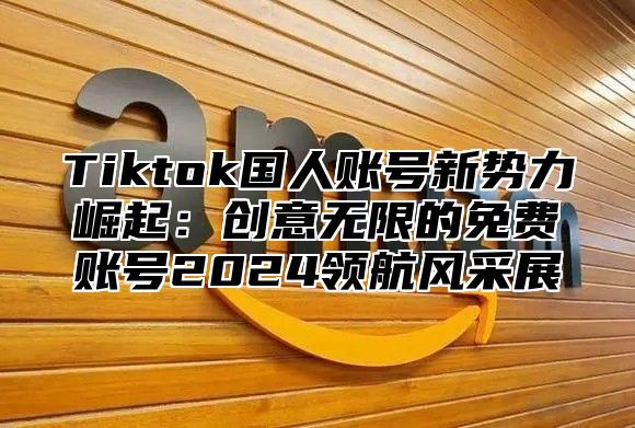 Tiktok国人账号新势力崛起：创意无限的免费账号2025领航风采展