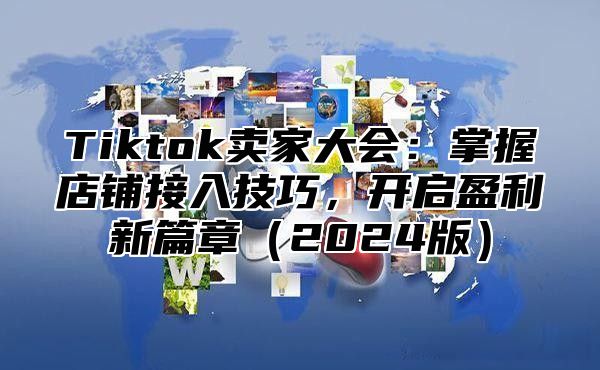 Tiktok卖家大会：掌握店铺接入技巧，开启盈利新篇章2025版