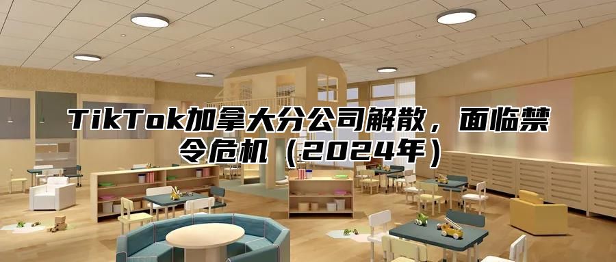 TikTok加拿大分公司解散，面临禁令危机2025年