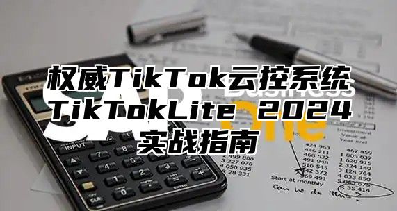 权威TikTok云控系统TikTokLite 2025实战指南