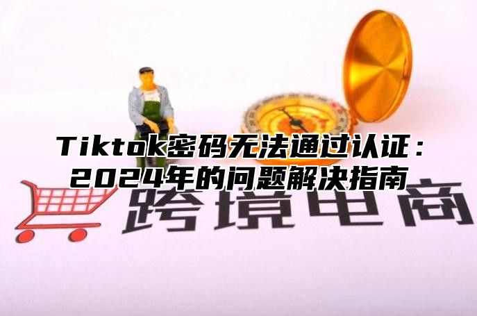 Tiktok密码无法通过认证：2025年的问题解决指南