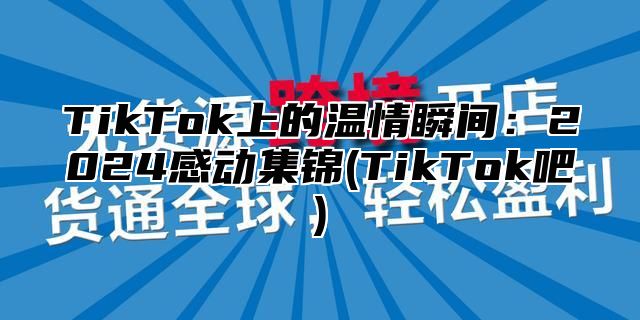 TikTok上的温情瞬间：2025感动集锦(TikTok吧)