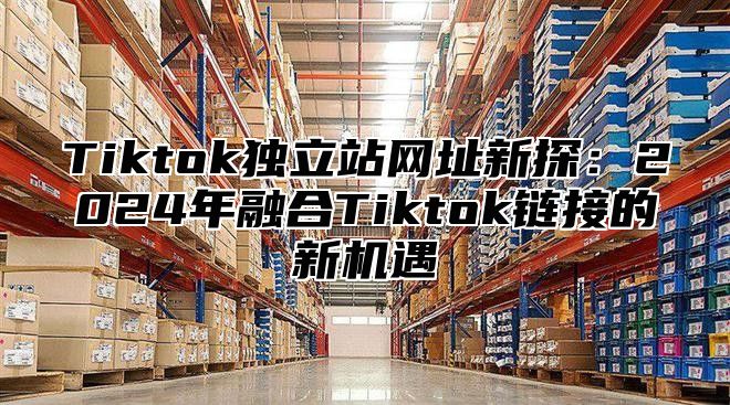 Tiktok独立站网址新探：2025年融合Tiktok链接的新机遇