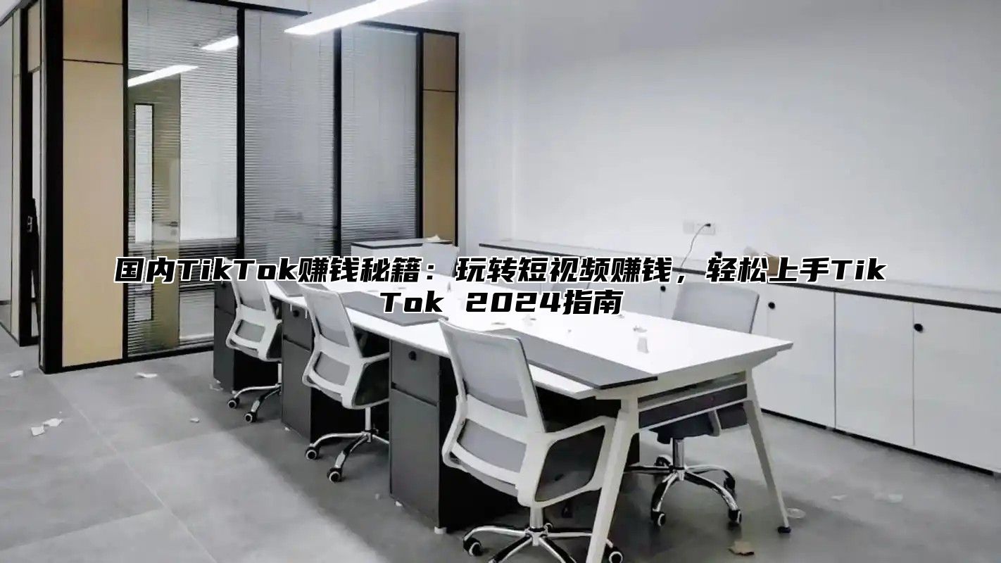 国内TikTok赚钱秘籍：玩转短视频赚钱，轻松上手TikTok 2025指南