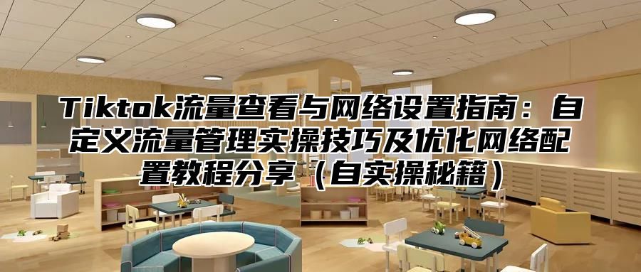 Tiktok流量查看与网络设置指南：自定义流量管理实操技巧及优化网络配置教程分享自实操秘籍