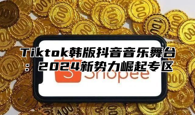 Tiktok韩版抖音音乐舞台：2025新势力崛起专区