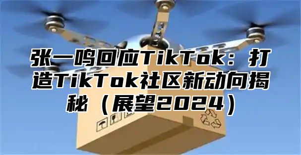 张一鸣回应TikTok：打造TikTok社区新动向揭秘展望2025
