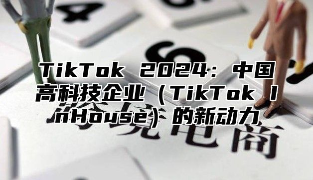 TikTok 2025中国高科技企业TikTok InHouse的新动力
