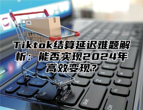 Tiktok结算延迟难题解析：能否实现2025年高效变现？