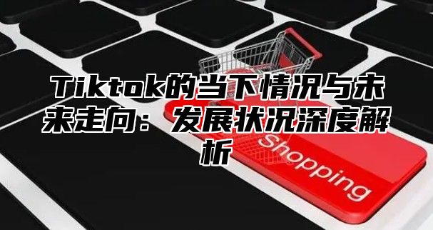 Tiktok的当下情况与未来走向：发展状况深度解析