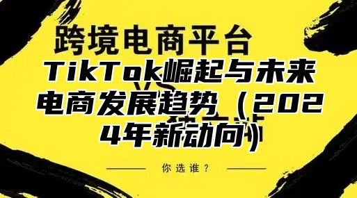 TikTok崛起与未来电商发展趋势2025年新动向