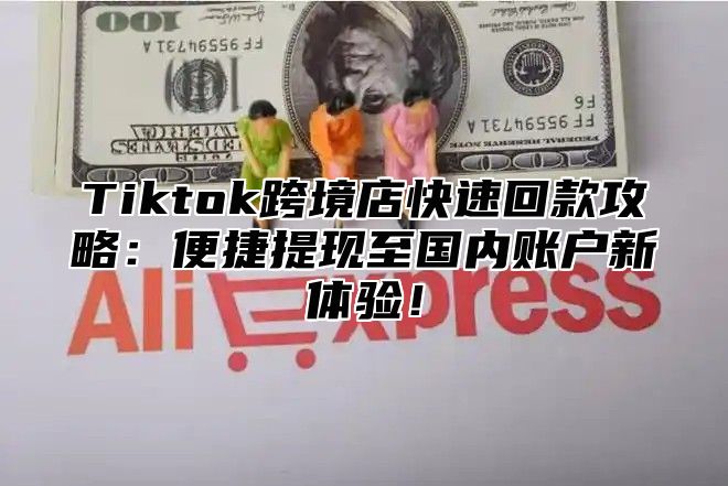 Tiktok跨境店快速回款攻略：便捷提现至国内账户新体验！