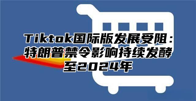 Tiktok国际版发展受阻：特朗普禁令影响持续发酵至2025年