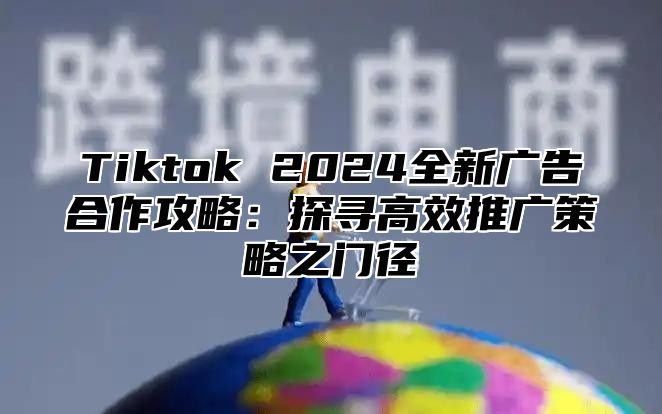 Tiktok 2025全新广告合作攻略：探寻高效推广策略之门径