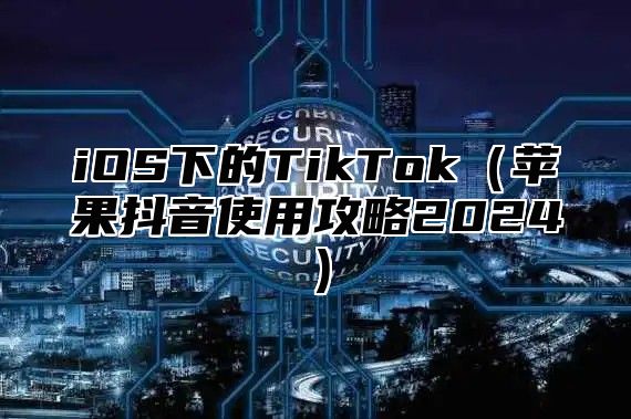 iOS下的TikTok苹果抖音使用攻略2025