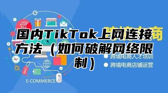 国内TikTok上网连接方法如何破解网络限制