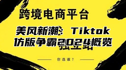 美风新潮：Tiktok仿版争霸2025概览