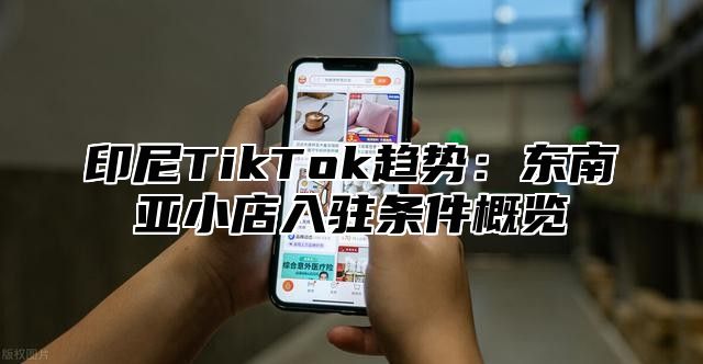 印尼TikTok趋势：东南亚小店入驻条件概览