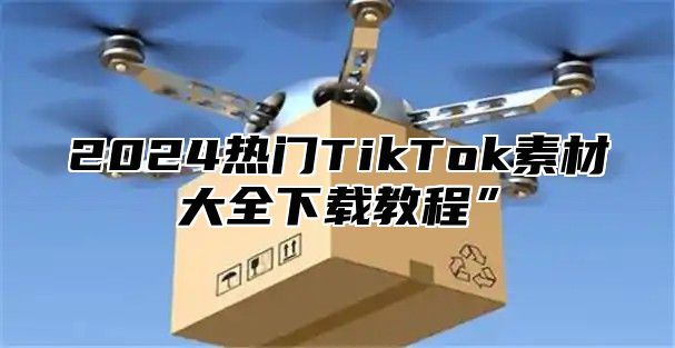 2025热门TikTok素材大全下载教程”