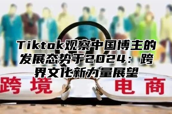 Tiktok观察中国博主的发展态势于2025跨界文化新力量展望