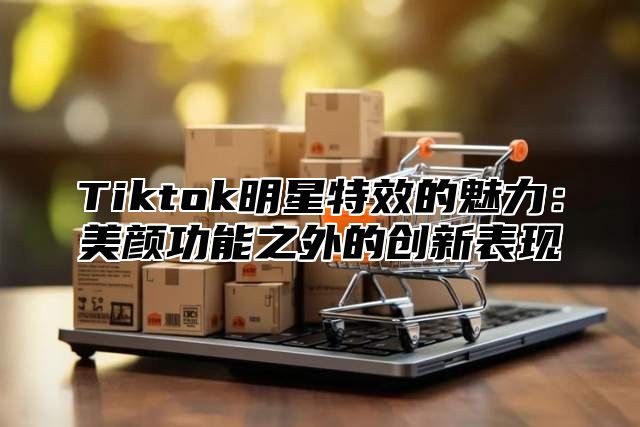 Tiktok明星特效的魅力：美颜功能之外的创新表现
