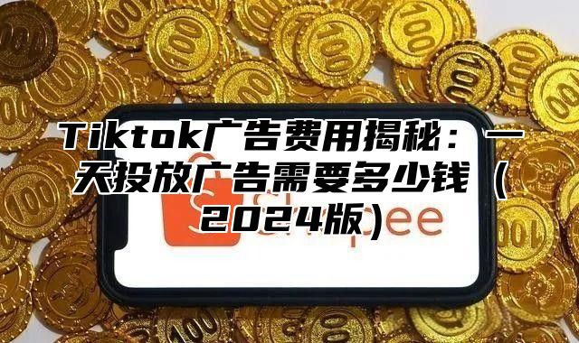 Tiktok广告费用揭秘：一天投放广告需要多少钱2025版